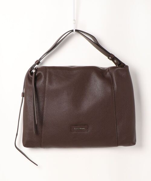 GIANNI NOTARO（ジャンニノターロ）の「【GIANNI NOTARO】DOLLARO Trapezoid M（トートバッグ・レディース・グリーン/ブラウン・FREE）」の2枚目の写真