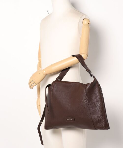 GIANNI NOTARO（ジャンニノターロ）の「【GIANNI NOTARO】DOLLARO Trapezoid M（トートバッグ・レディース・グリーン/ブラウン・FREE）」の5枚目の写真