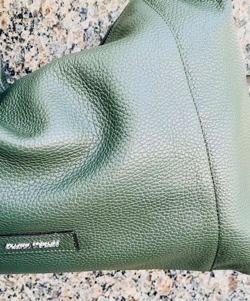 GIANNI NOTARO（ジャンニノターロ）の「【GIANNI NOTARO】DOLLARO Trapezoid M（トートバッグ・レディース・グリーン/ブラウン・FREE）」の13枚目の写真