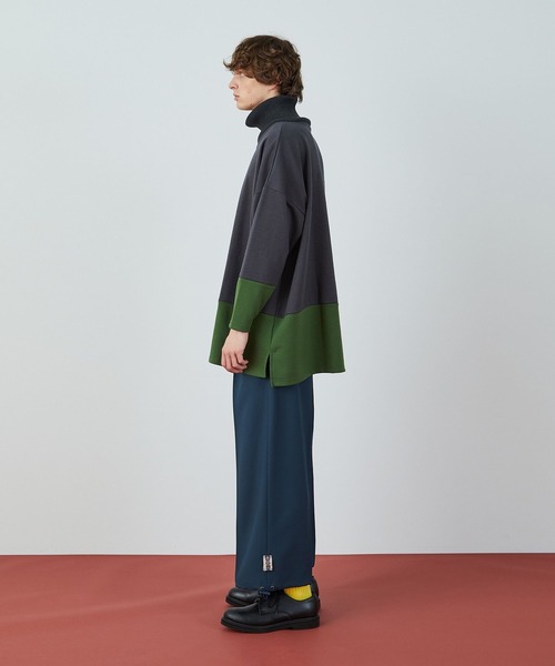 FRAPBOIS(フラボア)の「レイネックT カットソー(Tシャツ/カットソー・レディース・チャコールグレー/レッド/オフホワイト・1/2)」の18枚目の写真