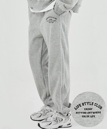 crump | 【crump 】サイドパイピングジョガーパンツ(裏起毛)(スウェットパンツ)