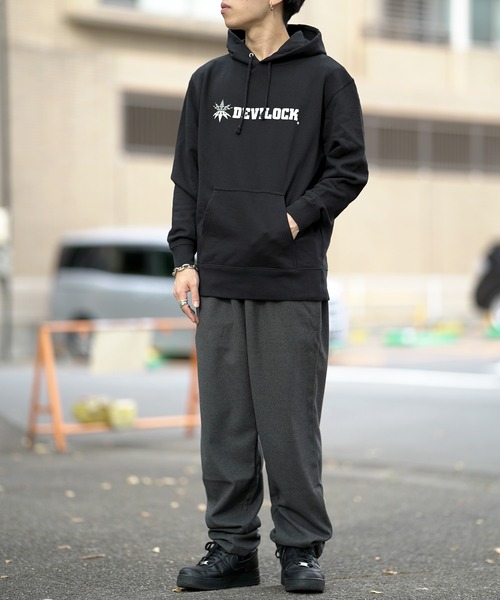 DEVILOCK(デビロック)の「DEVILOCK デビロック ベクトル&ダイムラー HOODIE パーカー(パーカー・メンズ・ブラック・MEDIUM/LARGE/X-LARGE/XX-LARGE)」の4枚目の写真