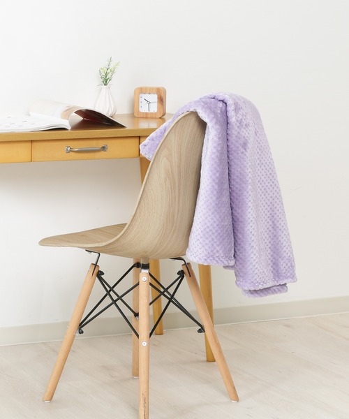 KATHARINE ROSS（キャサリンロス）の「【KATHARINE ROSS】CIRKEL 羽織れて落ちない ワッフルフリースブランケット WEB限定（ブランケット・レディース・ライトパープル/チャコールグレー/ライトブラウン・MEDIUM）」の22枚目の写真