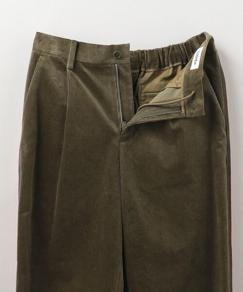 Coohem（コーヘン）の「＜COOHEM(コーヘン)＞ SIDELINE CORDUROY PANTS/パンツ（その他パンツ・メンズ・ブラック/オリーブ・M/S/L）」の4枚目の写真