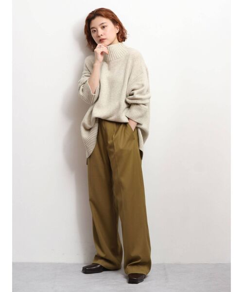 Ungrid（アングリッド）の「センタープレスルーズパンツ（その他パンツ・レディース・チャコールグレー/ブラウン/グリーン系その他・SMALL/MEDIUM）」の11枚目の写真