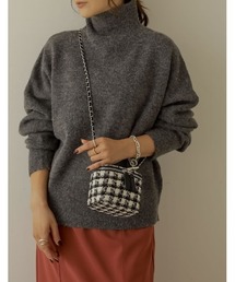 Re:EDIT | 起毛ハイネックカラーニット(ニット/セーター)