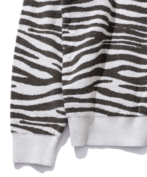 B:MING by BEAMS（ビーミングバイビームス）の「B:MING by BEAMS / アニマルジャカード クルーネックニット（ニット/セーター・メンズ・ベージュ/オフホワイト・SMALL/MEDIUM/LARGE/X-LARGE）」の10枚目の写真