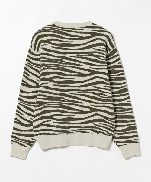 B:MING by BEAMS（ビーミングバイビームス）の「B:MING by BEAMS / アニマルジャカード クルーネックニット（ニット/セーター・メンズ・ベージュ/オフホワイト・SMALL/MEDIUM/LARGE/X-LARGE）」の17枚目の写真