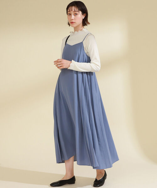 Ray BEAMS(レイビームス)の「Ray BEAMS / シャーリング メロー ボトルネック トップス(Tシャツ/カットソー・レディース・ブラック/オフホワイト/グリーン系その他3・ONE SIZE)」の15枚目の写真