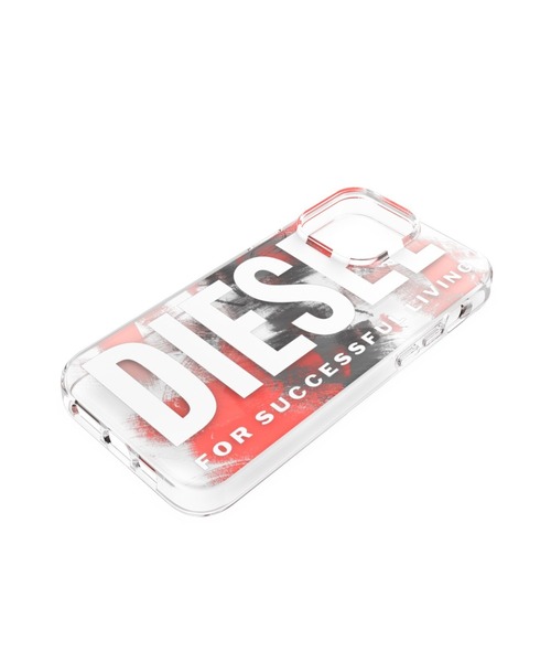 GLOBAL FORME CONCRETE(グローバルフォルムコンクリート)の「DIESEL Clear Military Brush iP2021 6.7 Max-Red(スマホケース/カバー・レディース・レッド・FREE)」の3枚目の写真
