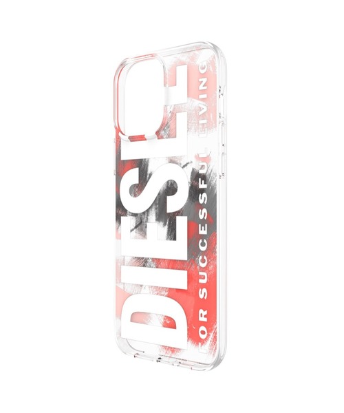 GLOBAL FORME CONCRETE(グローバルフォルムコンクリート)の「DIESEL Clear Military Brush iP2021 6.7 Max-Red(スマホケース/カバー・レディース・レッド・FREE)」の4枚目の写真