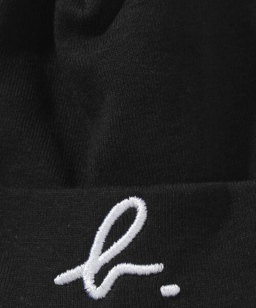 agnes b.（アニエスベー）の「GX02 L BONNET ベビー b.ニットキャップ（ニットキャップ/ビーニー・キッズ・ブラック・FREE）」の3枚目の写真