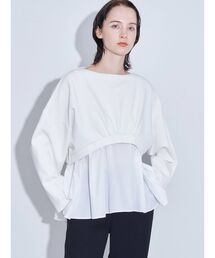 ELENDEEK | ブラウスセットクロップトカットソー(Tシャツ/カットソー)