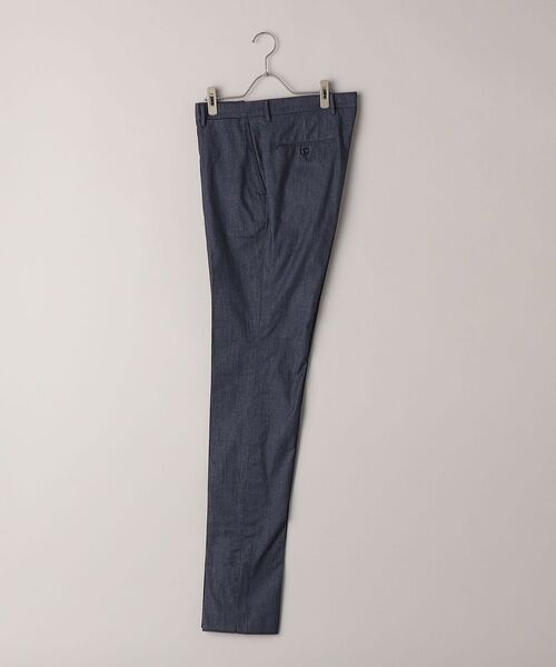 SHIPS(シップス)の「SHIPS: <イージーケア>コットン アクアティック デニム パンツ(スラックス・メンズ・ネイビー/オフホワイト・44/46/48/50/52/42)」の11枚目の写真