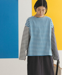 FORK&SPOON | FORK&SPOON　CPボートネックボーダー(Tシャツ/カットソー)