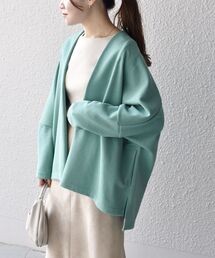 SHIPS（シップス）の「〈手洗い可能〉 ダブルフェイス ショート 羽織り ◇（その他アウター）」