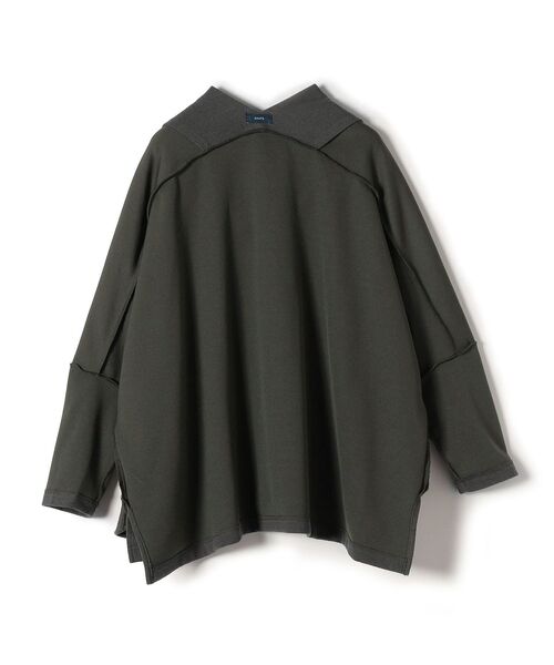 SHIPS（シップス）の「〈手洗い可能〉 ダブルフェイス ショート 羽織り ◇（その他アウター・レディース・オフホワイト/ダークグレー/ライトグリーン/ピンク・ONE SIZE）」の18枚目の写真