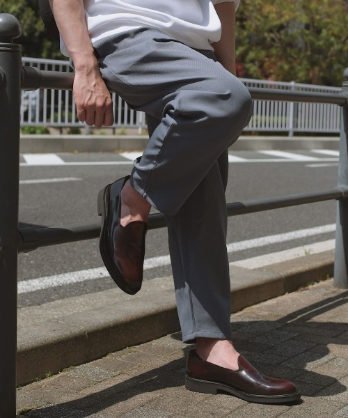 HARUTA（ハルタ）の「HARUTA　ハルタ　本革　3E　プレーンスリッポン #707XL（ローファー・メンズ・ブラック/ダークブラウン・25.5cm/26cm/26.5cm/27cm/27.5cm/25㎝/24.5㎝）」の9枚目の写真