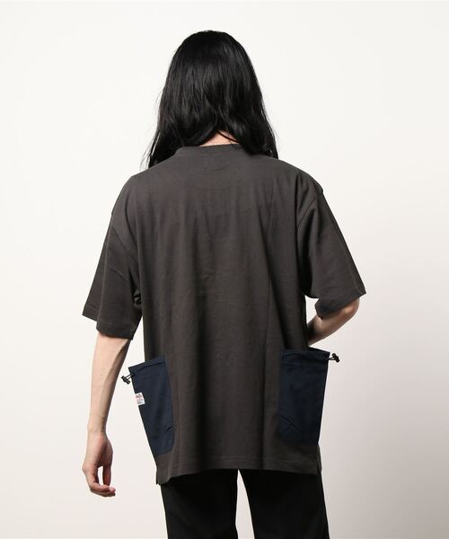 KRIFF MAYER（クリフメイヤー）の「半袖サイドポケTEE（Tシャツ/カットソー・メンズ・ベージュ/ネイビー/オフホワイト/チャコール・MEDIUM/LARGE/X-LARGE）」の6枚目の写真