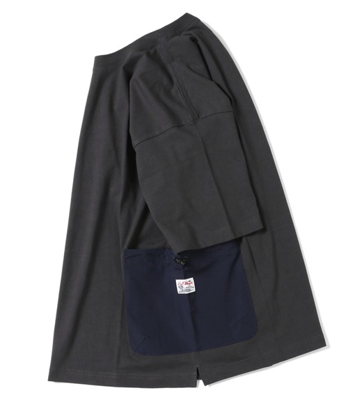 KRIFF MAYER（クリフメイヤー）の「半袖サイドポケTEE（Tシャツ/カットソー・メンズ・ベージュ/ネイビー/オフホワイト/チャコール・MEDIUM/LARGE/X-LARGE）」の2枚目の写真