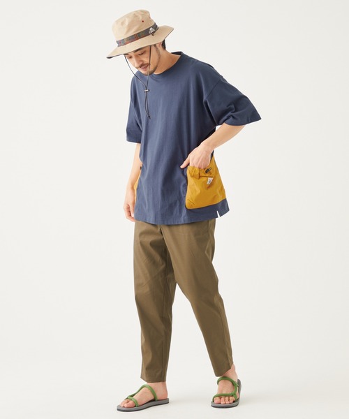 KRIFF MAYER（クリフメイヤー）の「半袖サイドポケTEE（Tシャツ/カットソー・メンズ・ベージュ/ネイビー/オフホワイト/チャコール・MEDIUM/LARGE/X-LARGE）」の10枚目の写真