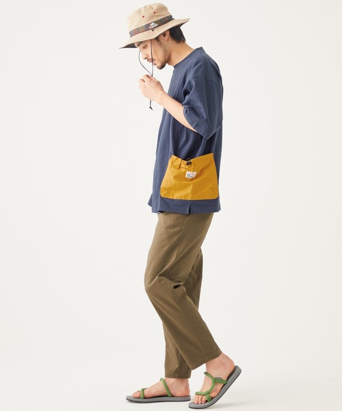 KRIFF MAYER（クリフメイヤー）の「半袖サイドポケTEE（Tシャツ/カットソー・メンズ・ベージュ/ネイビー/オフホワイト/チャコール・MEDIUM/LARGE/X-LARGE）」の9枚目の写真