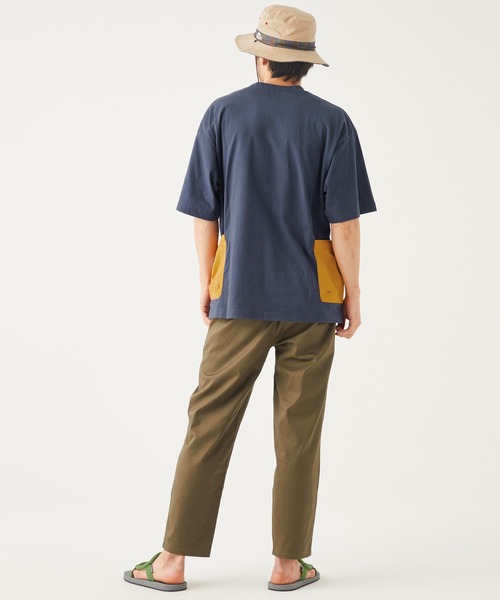 KRIFF MAYER（クリフメイヤー）の「半袖サイドポケTEE（Tシャツ/カットソー・メンズ・ベージュ/ネイビー/オフホワイト/チャコール・MEDIUM/LARGE/X-LARGE）」の8枚目の写真