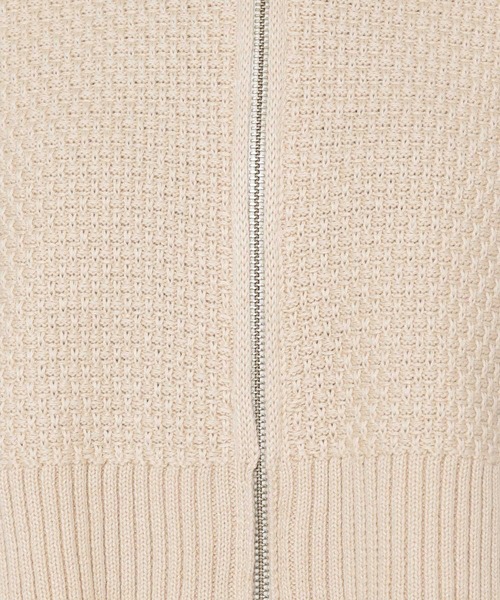 mysty woman（ミスティウーマン）の「衿ジップニットベスト 275289（ベスト・レディース・ブラック/グリーン/アイボリー・FREE）」の19枚目の写真