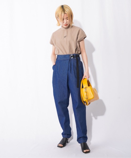 LUCA/LADY LUCK LUCA（ルカ/レディラックルカ）の「LC/LLL タックデニムパンツ（デニムパンツ・レディース・インディゴブルー・36(S)/38(M)）」の10枚目の写真