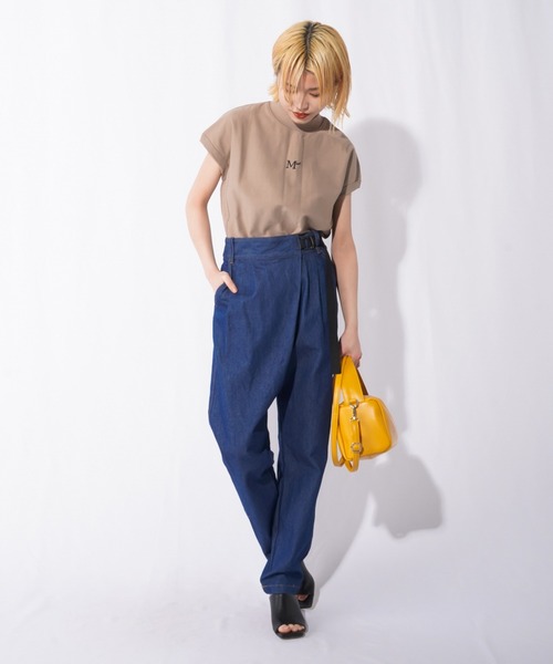 LUCA/LADY LUCK LUCA（ルカ/レディラックルカ）の「LC/LLL タックデニムパンツ（デニムパンツ・レディース・インディゴブルー・36(S)/38(M)）」の11枚目の写真