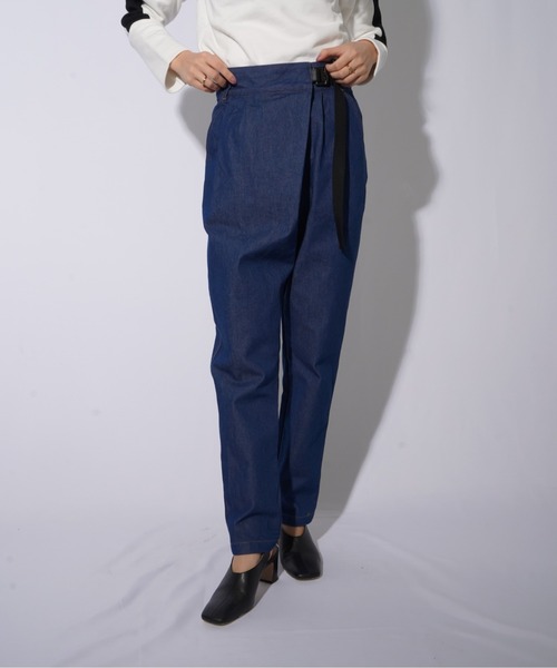 LUCA/LADY LUCK LUCA（ルカ/レディラックルカ）の「LC/LLL タックデニムパンツ（デニムパンツ・レディース・インディゴブルー・36(S)/38(M)）」の17枚目の写真