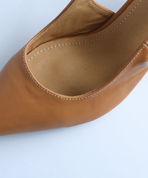 SUGAR BISKET（シュガービスケット）の「バックストラップパンプス（パンプス・レディース・ホワイト/グリーン/ラベンダー/ブルー/イエロー/レッド/ブラック/ブラウン/パイソン・38/39/35/36/37）」の20枚目の写真