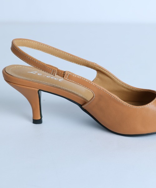 SUGAR BISKET（シュガービスケット）の「バックストラップパンプス（パンプス・レディース・ホワイト/グリーン/ラベンダー/ブルー/イエロー/レッド/ブラック/ブラウン/パイソン・38/39/35/36/37）」の16枚目の写真