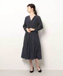 Te chichi | ドットプリントカシュクールワンピース(ワンピース)