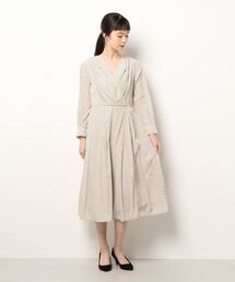 Te chichi | ドットプリントカシュクールワンピース(ワンピース)