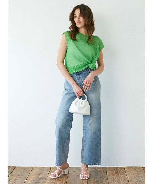 Ungrid(アングリッド)の「メッシュタンクトップ(タンクトップ・レディース・ブラック/ベージュ/グリーン・FREE)」の14枚目の写真