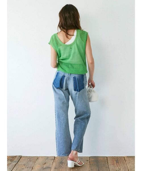 Ungrid(アングリッド)の「メッシュタンクトップ(タンクトップ・レディース・ブラック/ベージュ/グリーン・FREE)」の7枚目の写真