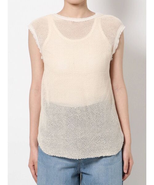 Ungrid(アングリッド)の「メッシュタンクトップ(タンクトップ・レディース・ブラック/ベージュ/グリーン・FREE)」の20枚目の写真