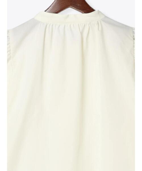 Te chichi（テチチ）の「ブロードフロントボタンブラウス（シャツ/ブラウス・レディース・ネイビー/オフホワイト/クリーム・ﾌﾘ-）」の22枚目の写真