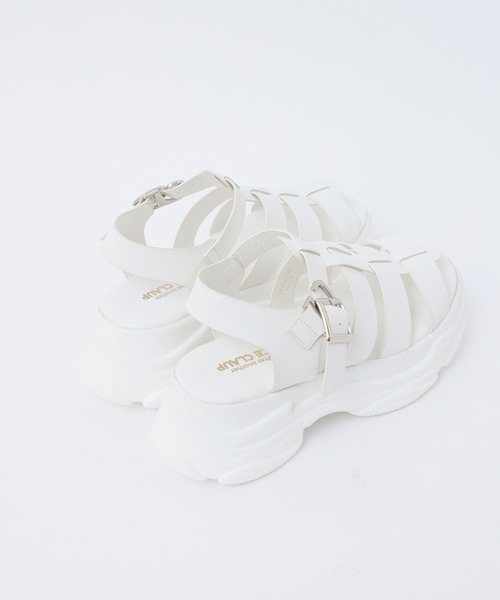 one after another NICE CLAUP（ワンアフターアナザーナイスクラップ）の「スニーカー底グルカサンダル（サンダル・レディース・オフホワイト/ブラック/ベージュ・SMALL/MEDIUM/LARGE）」の15枚目の写真