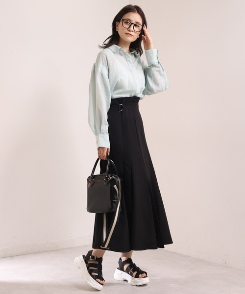 one after another NICE CLAUP（ワンアフターアナザーナイスクラップ）の「スニーカー底グルカサンダル（サンダル・レディース・オフホワイト/ブラック/ベージュ・SMALL/MEDIUM/LARGE）」の14枚目の写真