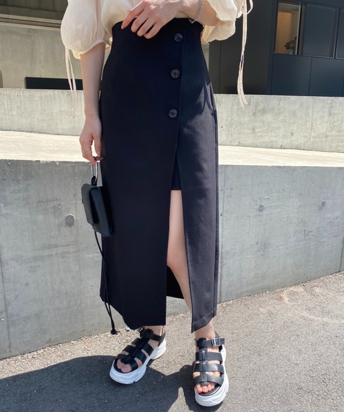 one after another NICE CLAUP（ワンアフターアナザーナイスクラップ）の「スニーカー底グルカサンダル（サンダル・レディース・オフホワイト/ブラック/ベージュ・SMALL/MEDIUM/LARGE）」の4枚目の写真