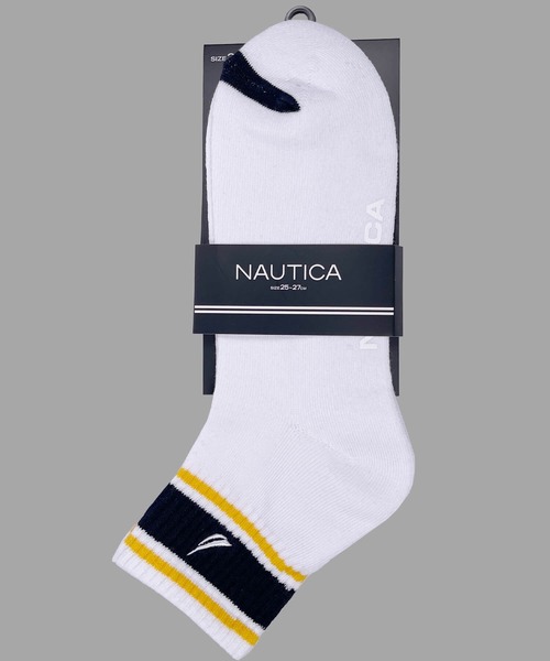 NAUTICA（ノーティカ）の「NAUTICA/ノーティカ ブランドロゴ刺繍 シンプル マルチカラー 3足セット ショートソックス 靴下（ソックス/靴下・メンズ・その他2/その他1/その他/その他3・25-27CM）」の20枚目の写真