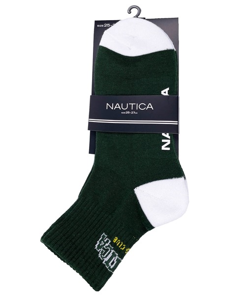 NAUTICA（ノーティカ）の「NAUTICA/ノーティカ ブランドロゴ刺繍 シンプル マルチカラー 3足セット ショートソックス 靴下（ソックス/靴下・メンズ・その他2/その他1/その他/その他3・25-27CM）」の8枚目の写真