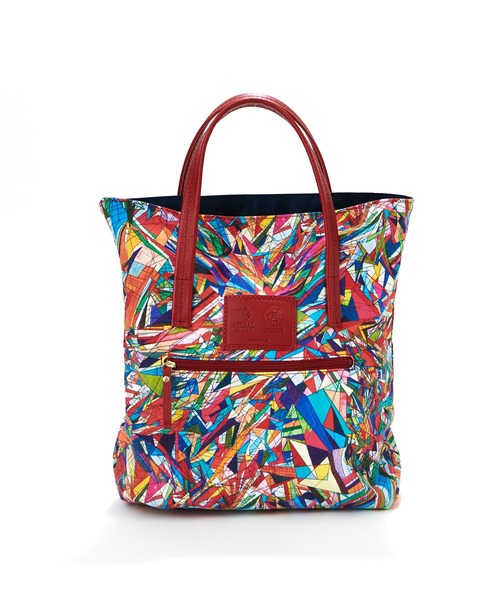 russet（ラシット）の「＜ヘラルボニーコラボ＞アートトートバッグ  S (MF-017)（トートバッグ・レディース・ホワイト/ブラック/レッド/ホワイト系その他/ブラック系その他・FREE）」の21枚目の写真