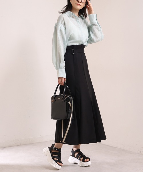 one after another NICE CLAUP（ワンアフターアナザーナイスクラップ）の「2WAYスクエアショルダーバッグ（ショルダーバッグ・レディース・アイボリー/ブラック/ピンク・ONE SIZE）」の13枚目の写真