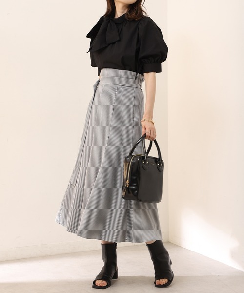 one after another NICE CLAUP（ワンアフターアナザーナイスクラップ）の「2WAYスクエアショルダーバッグ（ショルダーバッグ・レディース・アイボリー/ブラック/ピンク・ONE SIZE）」の12枚目の写真