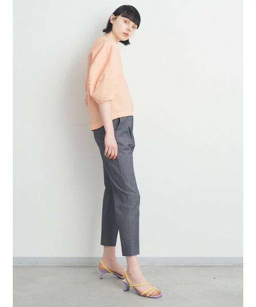 ELENDEEK（エレンディーク）の「バルーンスリーブブラウス（シャツ/ブラウス・レディース・ブラック/オフホワイト/オレンジ・FREE）」の6枚目の写真