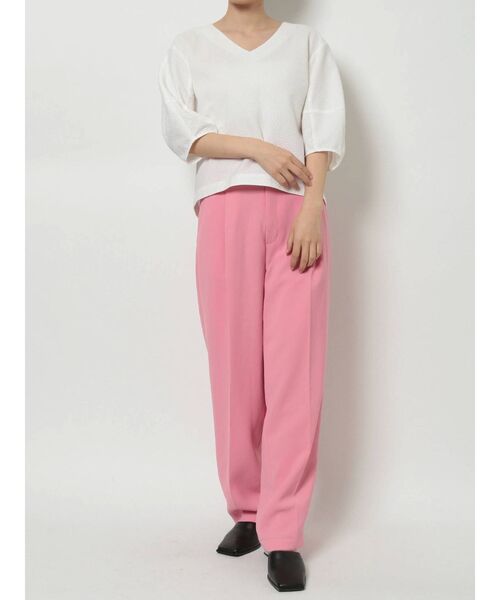 ELENDEEK（エレンディーク）の「バルーンスリーブブラウス（シャツ/ブラウス・レディース・ブラック/オフホワイト/オレンジ・FREE）」の20枚目の写真