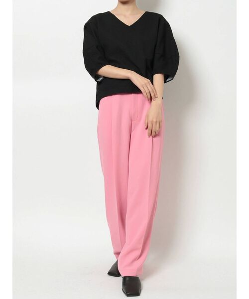 ELENDEEK（エレンディーク）の「バルーンスリーブブラウス（シャツ/ブラウス・レディース・ブラック/オフホワイト/オレンジ・FREE）」の21枚目の写真